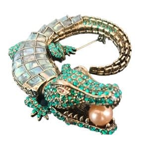13 Big Croc brooch