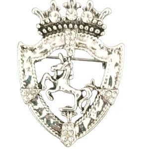 11 Nobel Crest brooch