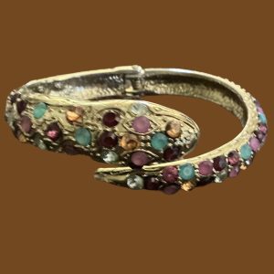Be-jewelled Snake bracelet